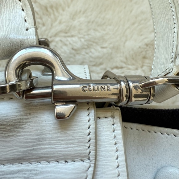 Celine Trapeze Leather Handbag Authentic Retail 1950$ - Picture 12 of 12